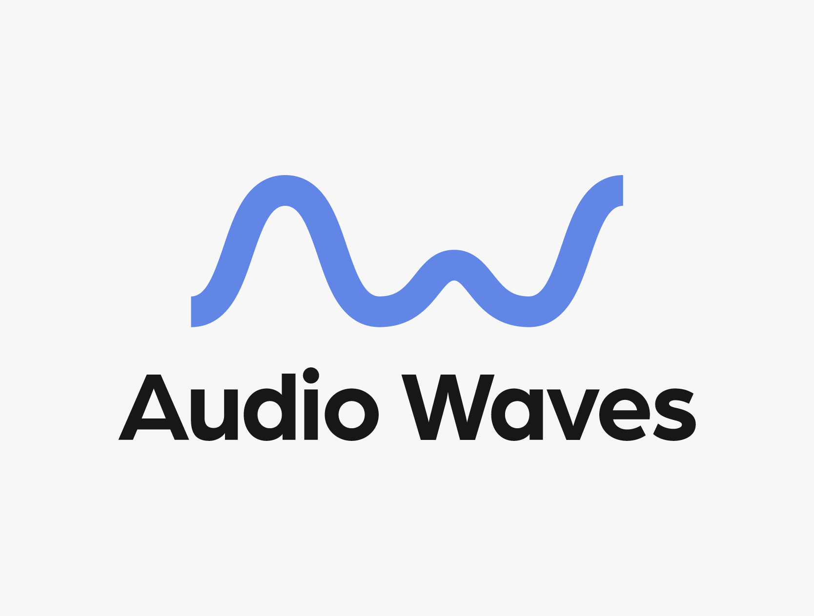 Audio waves logo