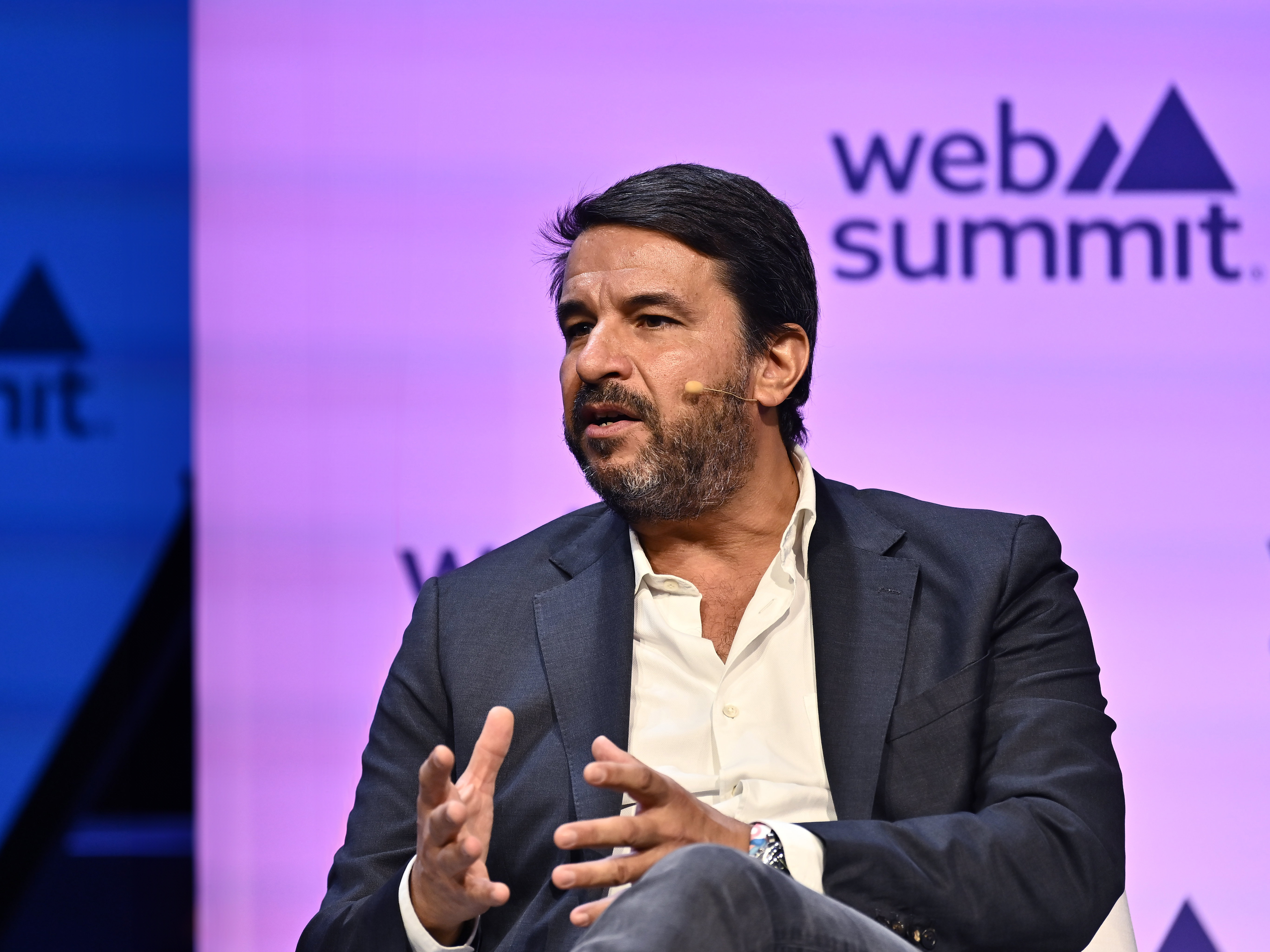 António Dias Martins, CEO, Startup Portugal, on Startup University Stage during day one of Web Summit