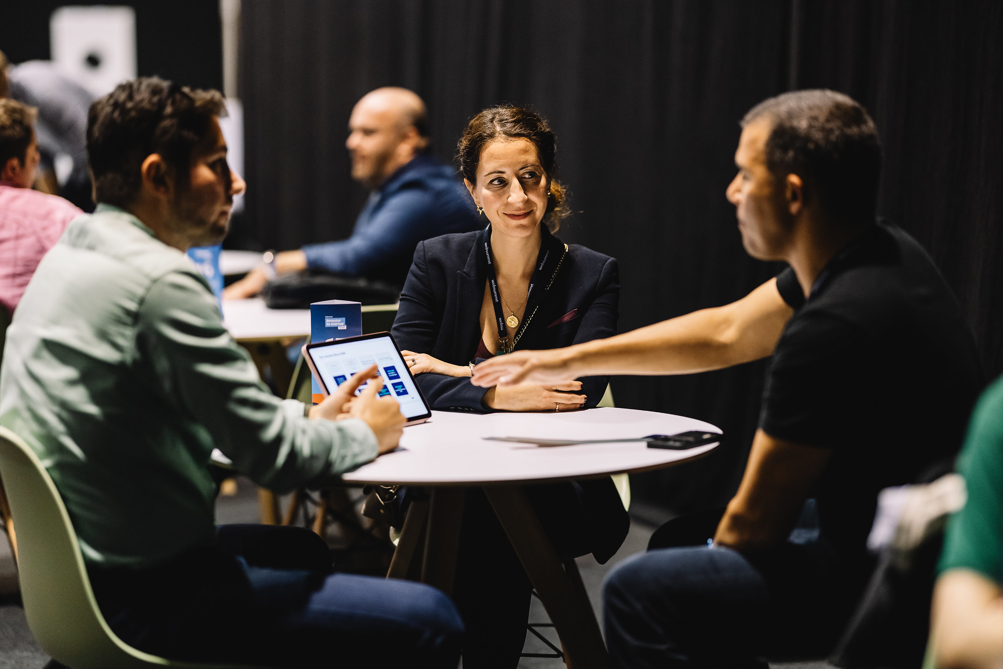 Investor to Startup meetings area at Web Summit 2023