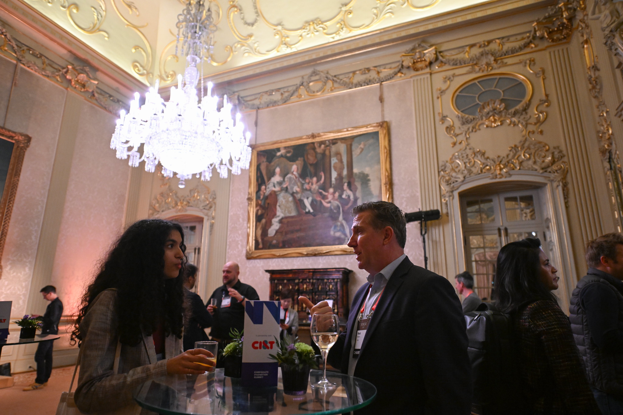 Dinner at CIS during Web Summit 2022 held at Palácio das Necessidades de Lisboa in Lisbon
